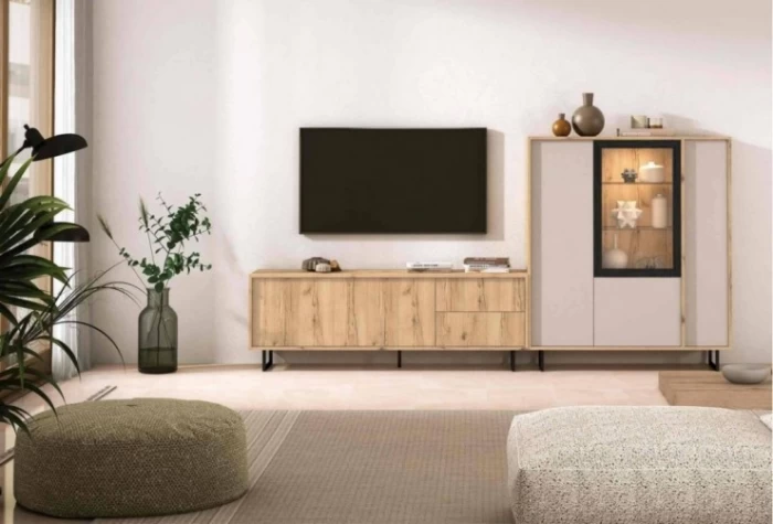 Mueble de salón de 308 cm. Mod. Pines Muebles de Salón en Bilbao