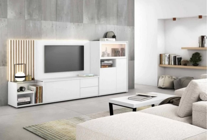 Mueble de salón de 318 cm. Mod. Nostrum Muebles de Salón en Bilbao