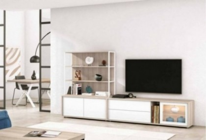 Mueble de salón de 296 cm. Mod. Lupton Muebles de Salón en Bilbao