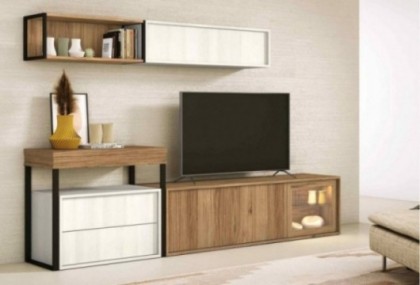 Mueble de salón de 268 cm. Mod. Gunnison Muebles de Salón en Bilbao