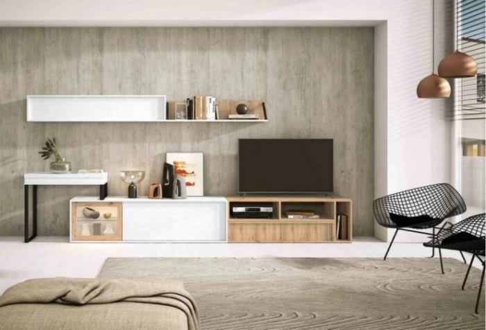 Mueble de salón de 344 cm. Mod. Greeley Muebles de Salón en Bilbao