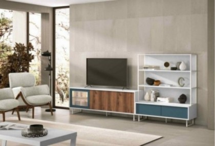 Mueble de salón de 296 cm. Mod. Victor Muebles de Salón en Bilbao