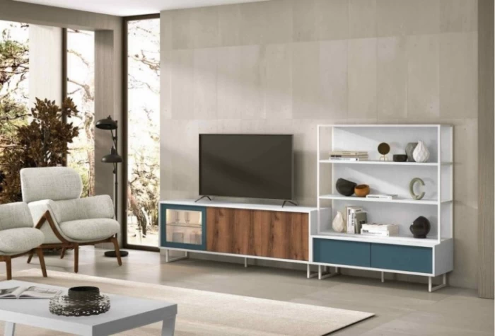 Mueble de salón de 296 cm. Mod. Victor Muebles de Salón en Bilbao