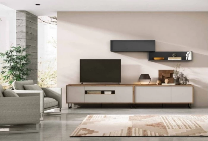 Mueble de salón de 316 cm. Mod. Glendale Muebles de Salón en Bilbao