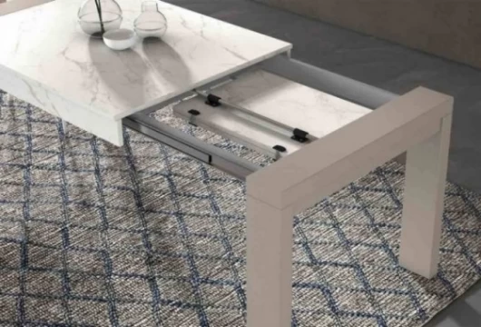 Mesa comedor portería extensible 118 a 178 cm March Mesas de comedor en Bilbao