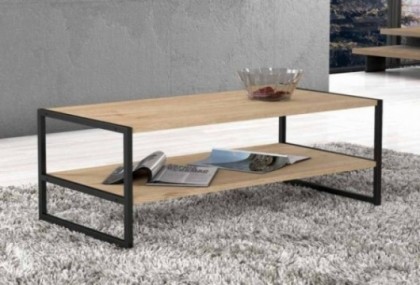 Mesa de centro con revistero 110 cm, Mod. Brook Mesas de centro en Bilbao