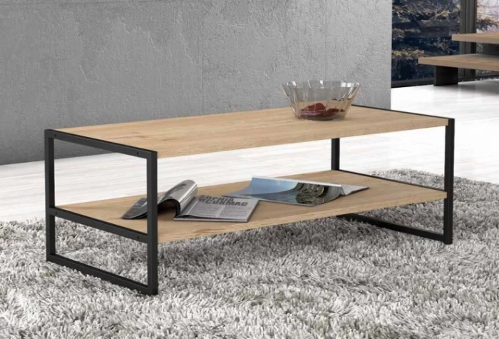 Mesa de centro con revistero 110 cm, Mod. Brook Mesas de centro en Bilbao