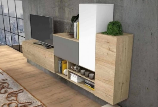 Mueble de salón de 320 cm, Mod. Carroll Muebles de Salón en Bilbao