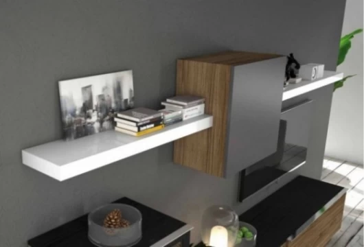 Mueble de salón de 300 cm, Mod. Peach Muebles de Salón en Bilbao