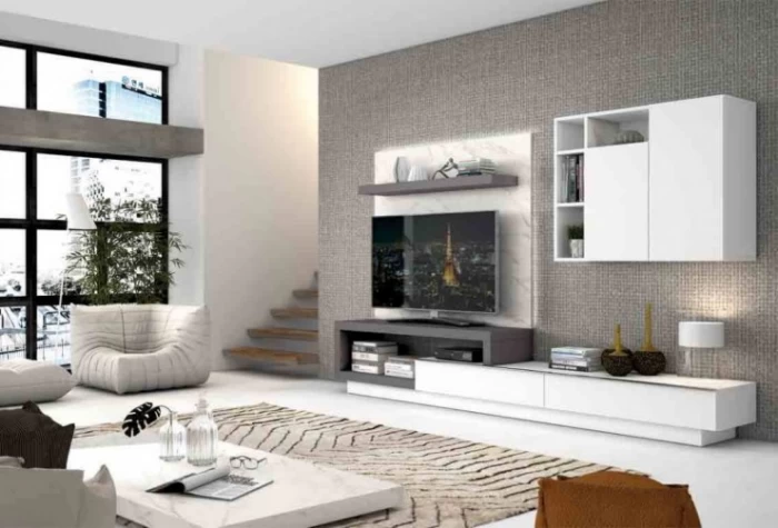 Mueble de salón de 280 cm, Mod. Russell Muebles de Salón en Bilbao