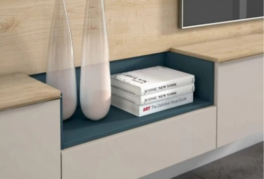 Mueble de salón de 320 cm Wilcox Muebles de Salón en Bilbao