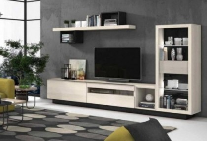 Mueble de salón de 300 cm, Mod. Clay Muebles de Salón en Bilbao