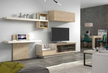 Mueble de salón de 300 cm, Mod. Butte Muebles de Salón en Bilbao