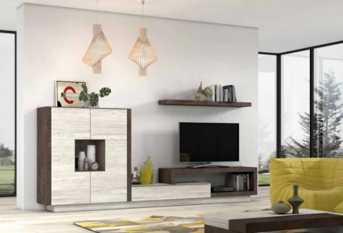 Mueble de salón de 292 cm, Mod. Boulder Muebles de Salón en Bilbao