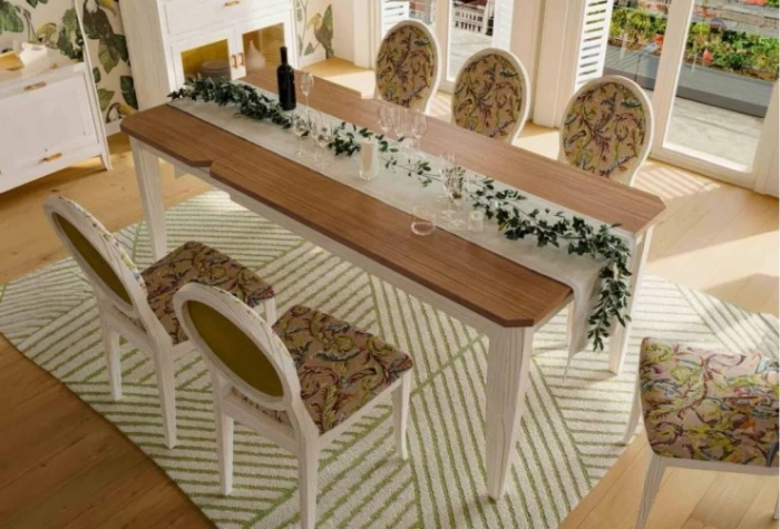 Mesa de comedor ext.142 cm, Mod. Garraitz Mesas de comedor en Bilbao