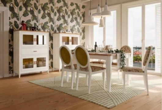 Mesa de comedor ext.142 cm, Mod. Garraitz Mesas de comedor en Bilbao