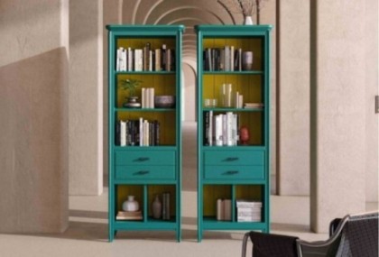 Librero de 74 cm, Mod. Génova Vitrinas de salón en Bilbao