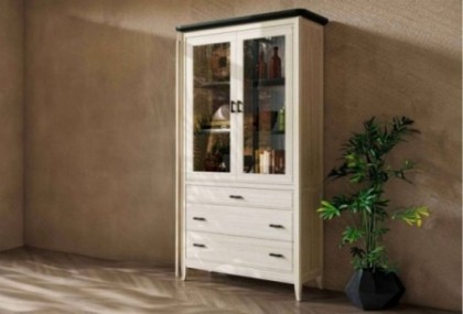 Vitrina de 111 cm, Mod. Génova Vitrinas de salón en Bilbao