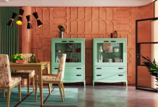 Vitrina baja de 101 cm, Mod.Quebec Vitrinas de salón en Bilbao