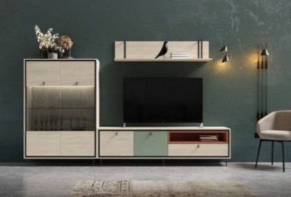 Mueble de salón de 290 cm, Mod. Aconia Muebles de Salón en Bilbao