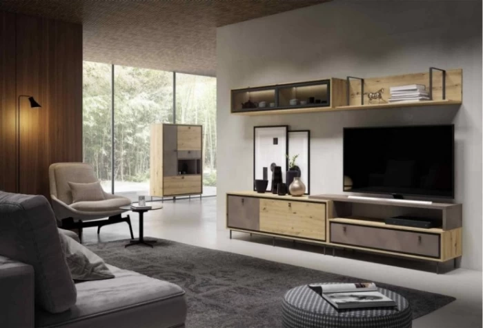 Mueble de salón de 270 cm, Mod. Domitia Muebles de Salón en Bilbao