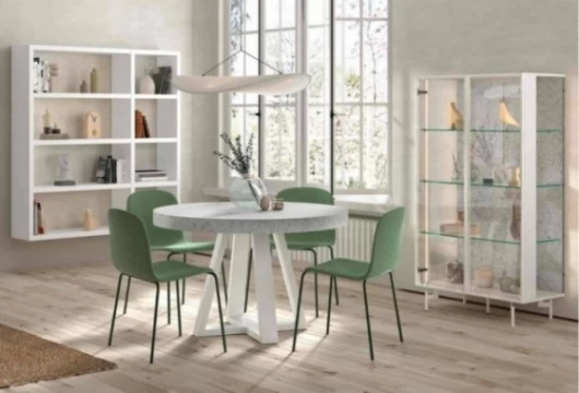 Mesa de comedor redonda, Mod. Blanes Mesas de comedor en Bilbao