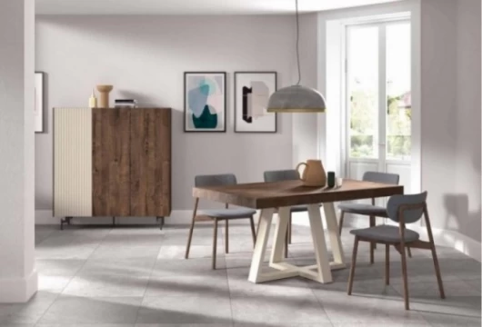 Mesa de comedor rectangular, Mod. Begi Mesas de comedor en Bilbao