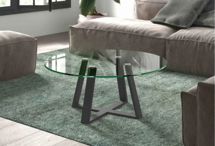 Mesa de centro cristal, Mod. Maia Mesas de centro en Bilbao