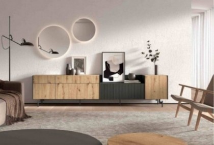 Mueble tv de 274cm, Mod. Arpi Muebles de TV en Bilbao