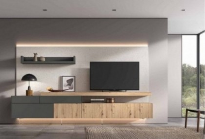 Mueble de salón de 303 cm, Mod. Steno Muebles de Salón en Bilbao