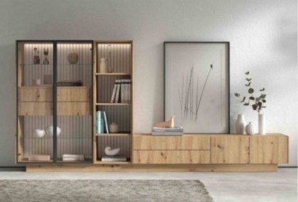 Mueble de salón de 318 cm, Mod. Tesan Muebles de Salón en Bilbao