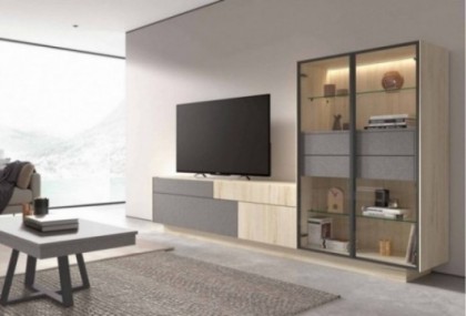 Mueble de salón de 273 cm, Mod. Hacco Muebles de Salón en Bilbao