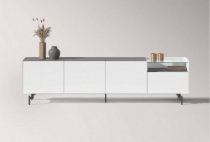 Mueble de tv de 243 cm, Mod. Blanse Muebles de TV en Bilbao