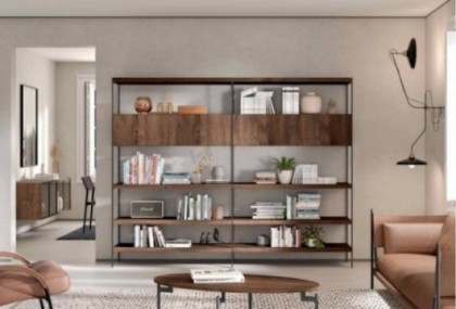 Estantería de 243 cm, Mod. Brownie Estanterias de salon en Bilbao