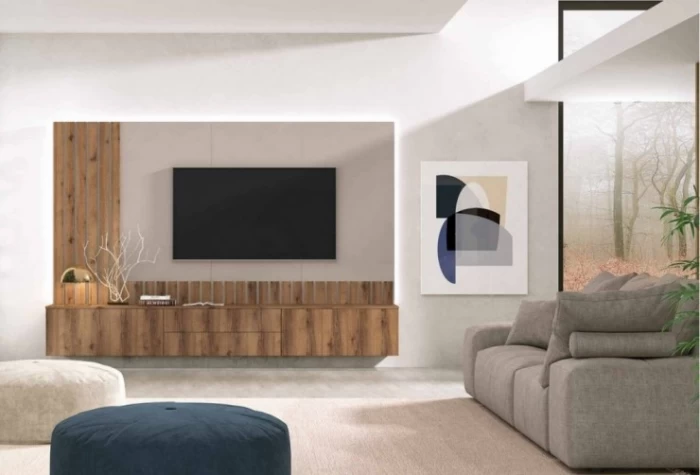 Mueble de salón de 300 cm, Mod. Loda Muebles de Salón en Bilbao