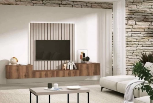 Mueble de salón de 320 cm, Mod. Ojan Muebles de Salón en Bilbao