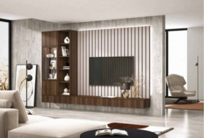 Mueble de salón de 320 cm, Mod. Trenti Muebles de Salón en Bilbao