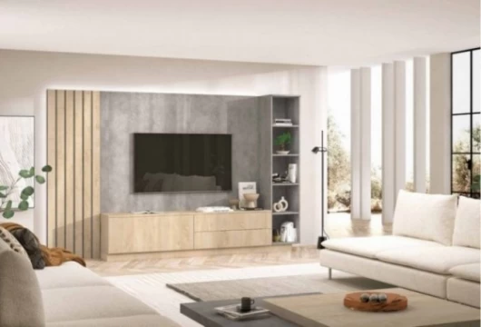 Mueble de salón de 300 cm, Mod. Anfis Muebles de Salón en Bilbao