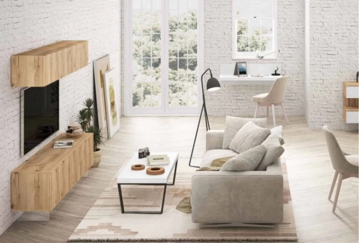 Mueble de salón de 300 cm, Mod. Basil Muebles de Salón en Bilbao