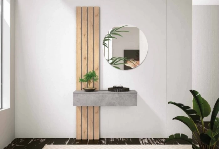 Recibidor de 100 cm, Mod. Nelba