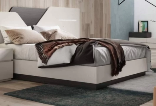 Bancada redondeada con arcón batiente, Mod. Jovino Bancadas de cama en Bilbao