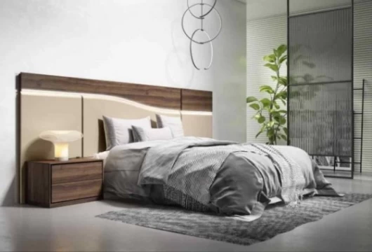 Cabecero de cama y 2 mesitas Mod. Tarento Conjuntos Dormitorio en Bilbao