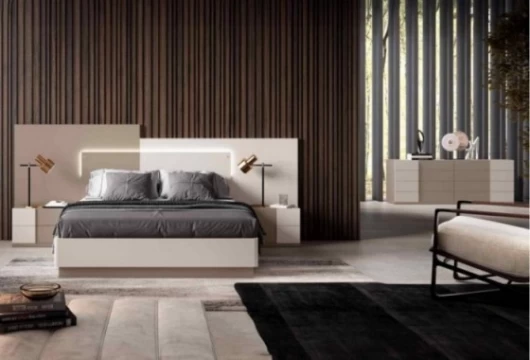 Cabecero de cama y 2 mesitas Mod. Rávena Conjuntos Dormitorio en Bilbao