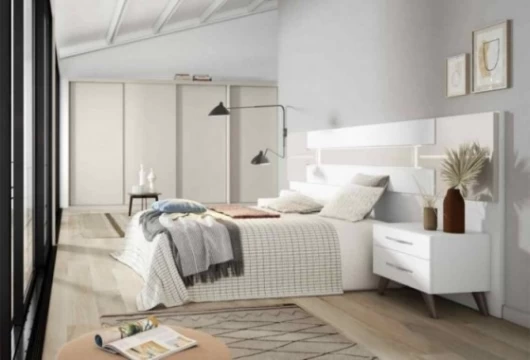 Cabecero de cama y 2 mesitas Mod. Salerno Conjuntos Dormitorio en Bilbao