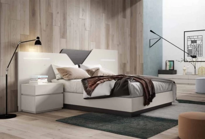 Cabecero de cama y 2 mesitas Mod. Terni Conjuntos Dormitorio en Bilbao