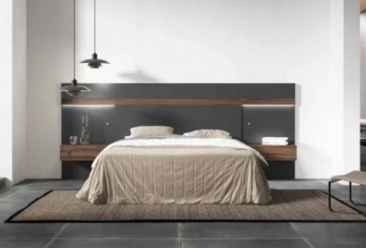 Cabecero de cama y 2 mesitas Mod. Piacenza Conjuntos Dormitorio en Bilbao