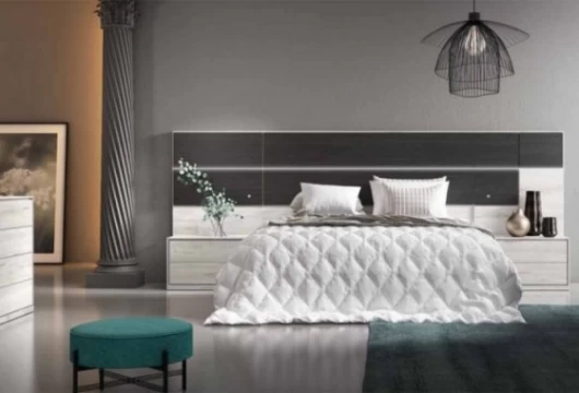 Cabecero de cama y 2 mesitas Mod. Udine Conjuntos Dormitorio en Bilbao