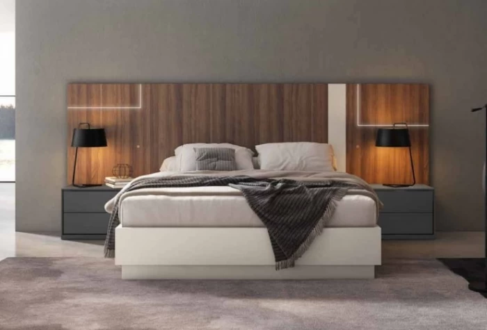 Cabecero de cama y 2 mesitas Mod. Cesena Conjuntos Dormitorio en Bilbao