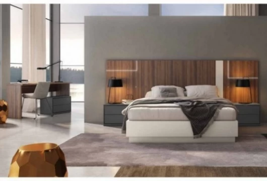 Cabecero de cama y 2 mesitas Mod. Cesena Conjuntos Dormitorio en Bilbao