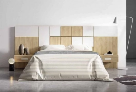 Cabecero de cama y 2 mesitas Mod. Lecce Conjuntos Dormitorio en Bilbao